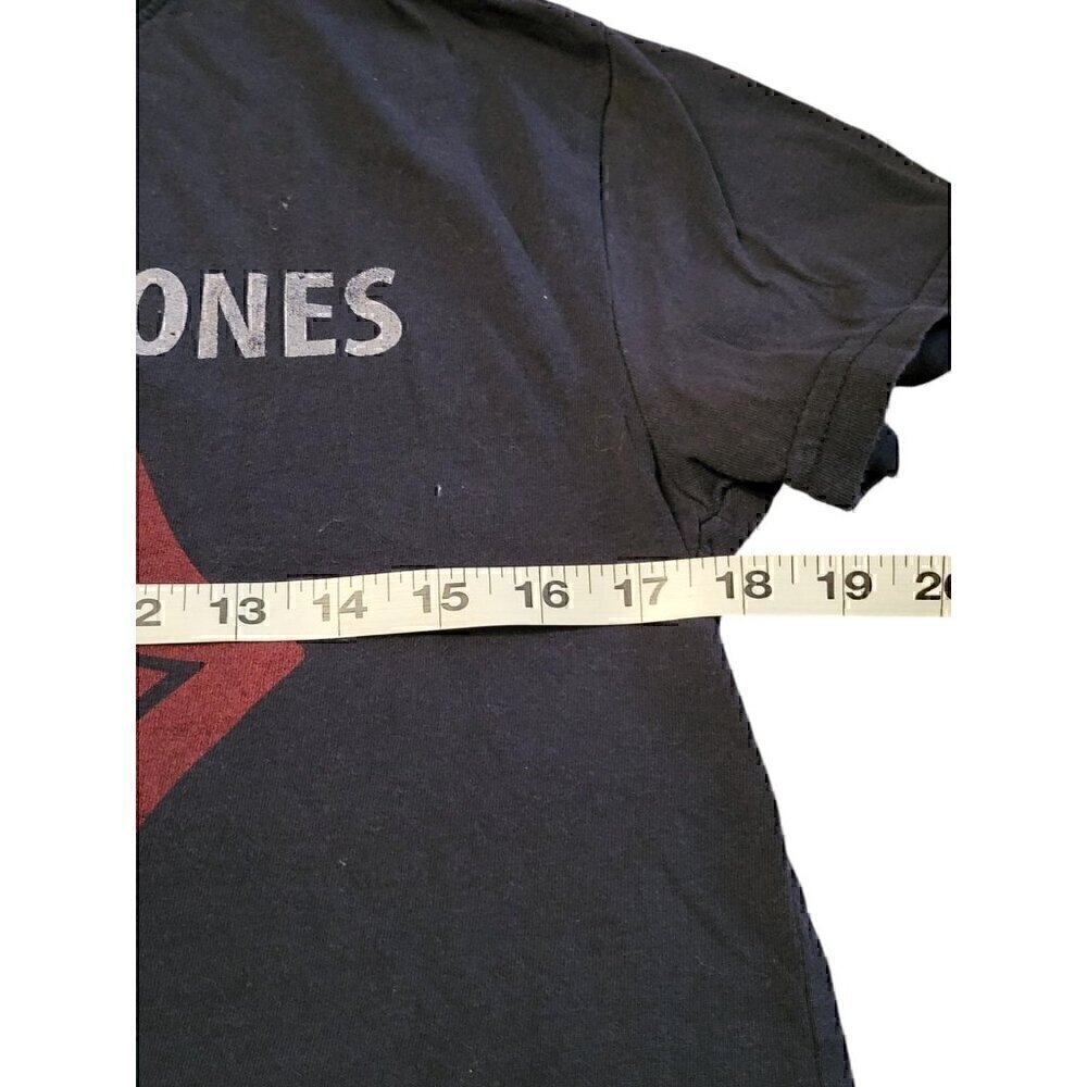 2020 The Rolling Stones 1975 US Concert Tour Graphic T Shirt Size Small  Black. - Picture 4 of 5